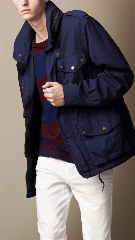 burberry technical jacket|burberry brit jacket men's.